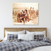 Toile Faust et Wagner en conversation dans (Insitu(Chambre))