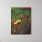Toile Fauteuil de Paul Gauguin par Vincent van Gogh (Recto)