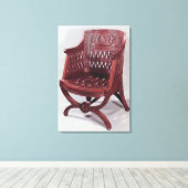 Toile fauteuil de style Louis XVI (Insitu (Plancher de Bois))