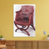 Toile fauteuil de style Louis XVI (Insitu(Salon))