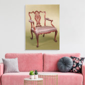 Toile Fauteuil de Thomas Chippendale, vers 1760 (Insitu(Salon))