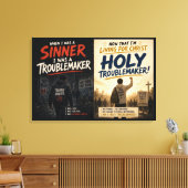 Toile Fauteur de troubles (Insitu(Salon))