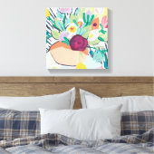 Toile Fauvist Floral II (Insitu(Chambre))