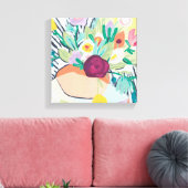 Toile Fauvist Floral II (Insitu(Salon))