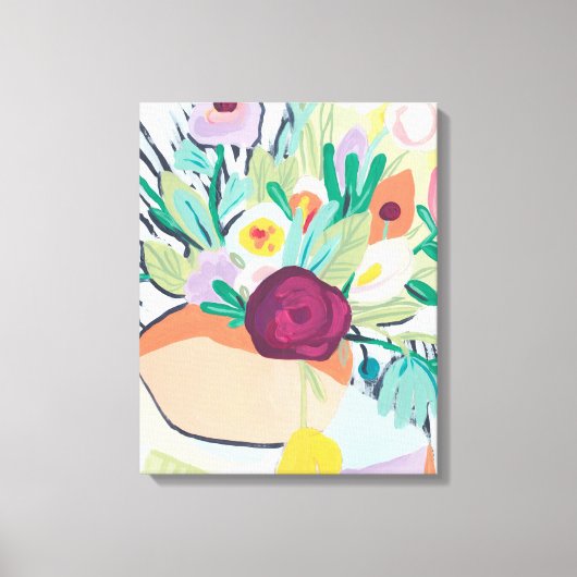 Toile Fauvist Floral II (Recto)