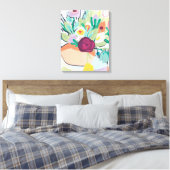 Toile Fauvist Floral II (Insitu(Chambre))