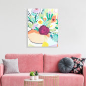 Toile Fauvist Floral II (Insitu(Salon))