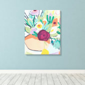 Toile Fauvist Floral II (Insitu (Plancher de Bois))
