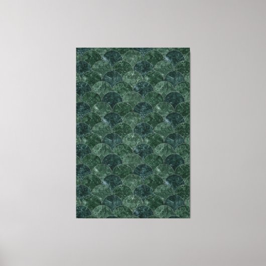 Toile Faux Green Stone Mermaid (Recto)