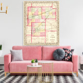 Toile Fayette, Effingham, Marion, comtés (Insitu(Salon))