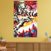 Toile Fear's Ravager - Ken Gage Art (Insitu(Salon))