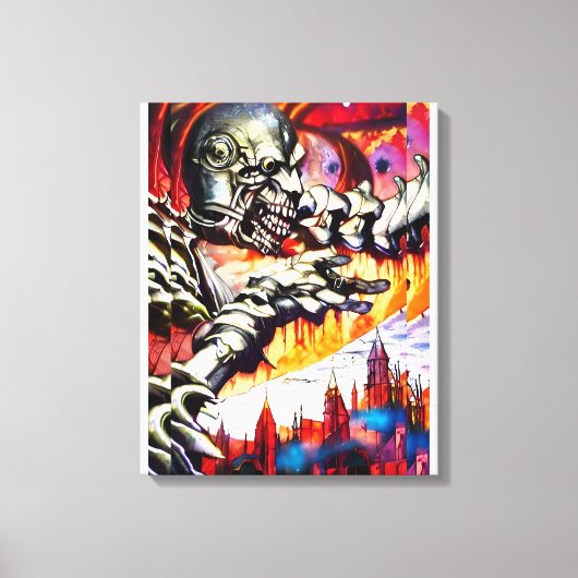 Toile Fear's Ravager - Ken Gage Art (Recto)