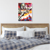 Toile Fear's Ravager - Ken Gage Art (Insitu(Chambre))