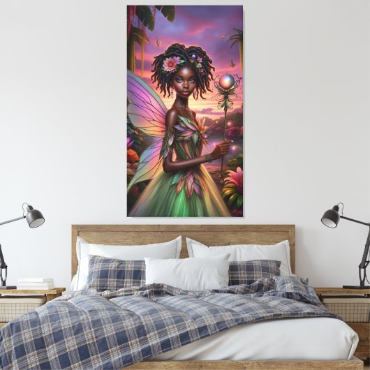 Toile Fée africaine (Insitu(Chambre))