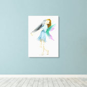 Toile Fée de bouleau blanc portant l'écorce (Insitu (Plancher de Bois))