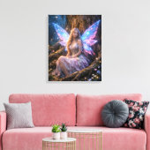 Toile Fée de Fantaisie Lumineuse (Insitu(Salon))