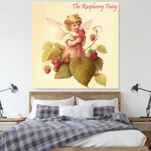 Toile Fée de framboise victorienne (Insitu(Chambre))
