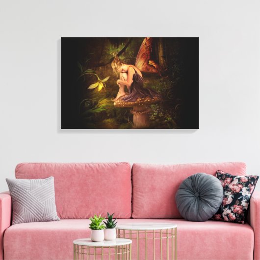 Toile fée des champignons (Insitu(Salon))