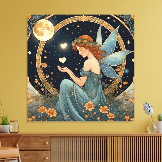 Toile fée douce - tarot (Insitu(Salon))