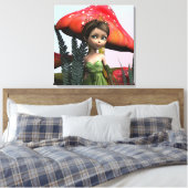 Toile Fée en forêt (Insitu(Chambre))