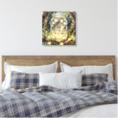Toile Fée enchantée dans un pot dans une forêt magique (Insitu(Chambre))
