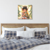 Toile Fée et Dragon | Conte de Fées Chibi Anime (Insitu(Chambre))