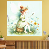 Toile Fée et Fleur sauvage (Insitu(Salon))