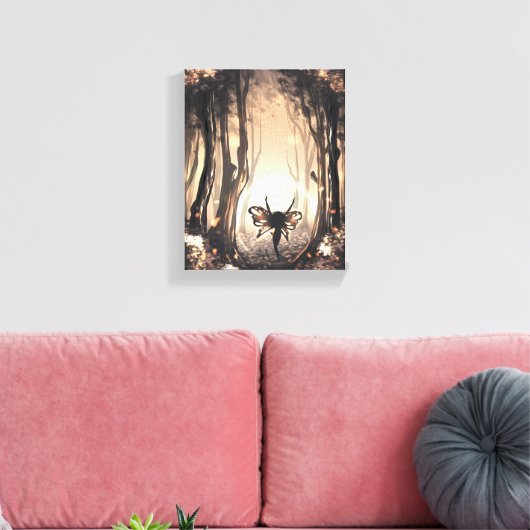 Toile Fée forestière (Insitu(Salon))