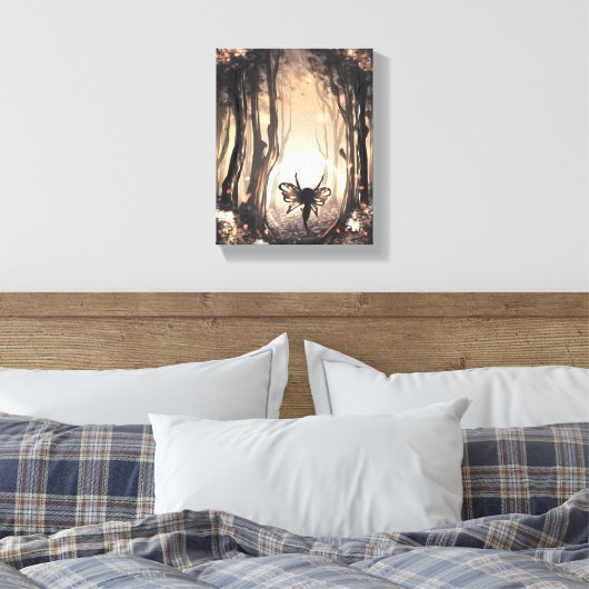 Toile Fée forestière (Insitu(Chambre))