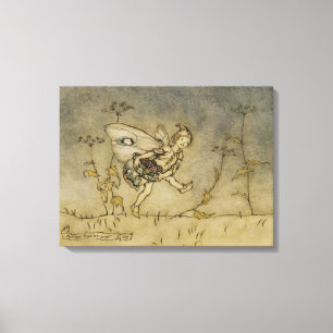 Toile Fée, illustration 'de Drea d'une nuit d'été