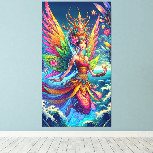 Toile Fée indonésienne (Insitu (Plancher de Bois))