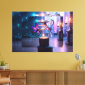 Toile Fée magique (Insitu(Salon))