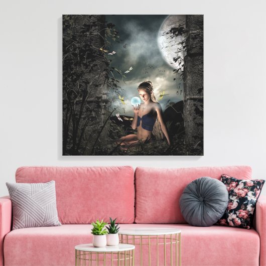 Toile Fée magique (Insitu(Salon))