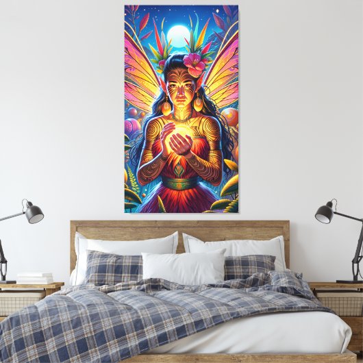 Toile Fée maorie (Insitu(Chambre))