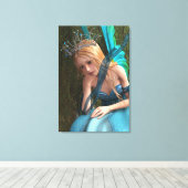 Toile Fée mignonne (Insitu (Plancher de Bois))