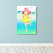 Toile Fée mignonne (Insitu (Plancher de Bois))