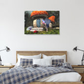 Toile Fée mignonne à cheveux roses rencontre Ladybug (Insitu(Chambre))