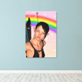 Toile Fée sous arc-en-ciel (Insitu (Plancher de Bois))