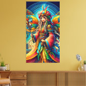 Toile Fée tunisienne (Insitu(Salon))