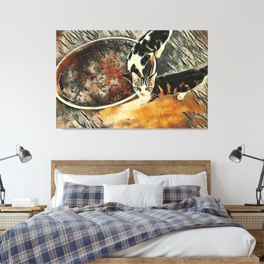 Toile Feeding Time ! (Insitu(Chambre))