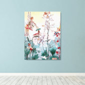 Toile Fées vintages en jeu (Insitu (Plancher de Bois))