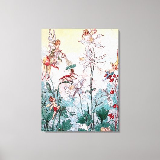 Toile Fées vintages en jeu (Recto)