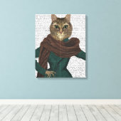 Toile Feline Fashionista (Insitu (Plancher de Bois))