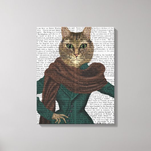 Toile Feline Fashionista (Recto)