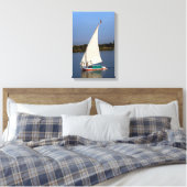 Toile Felucca le long du Nil - Assouan, Egypte (Insitu(Chambre))