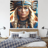 Toile Female Aztec Warrior (Insitu(Chambre))