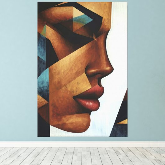 Toile Female Reflection (Insitu (Plancher de Bois))