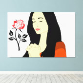 Toile Femme (Insitu (Plancher de Bois))