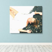 Toile Femme à la plage (Insitu (Plancher de Bois))