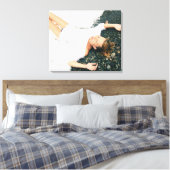 Toile Femme à la plage (Insitu(Chambre))
